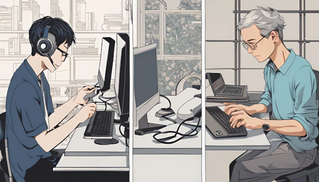 長すぎないプロンプトの方がイメージに近い画像ができる例